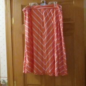 Chevron skirt